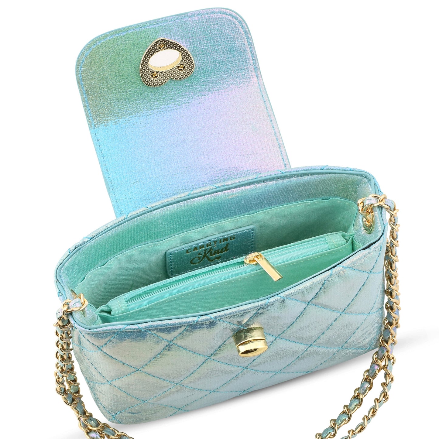 Paige: Metallic - Aqua Metallic