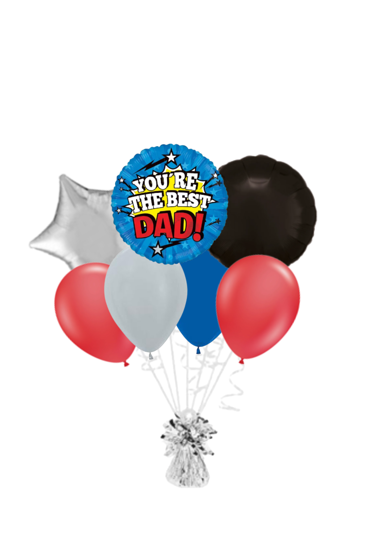 You're The Best Dad Father's Day Balloon Bouquet