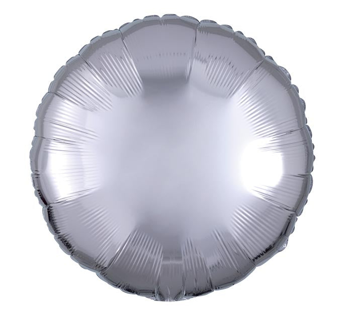 Metallic Silver Standard Foil Balloon