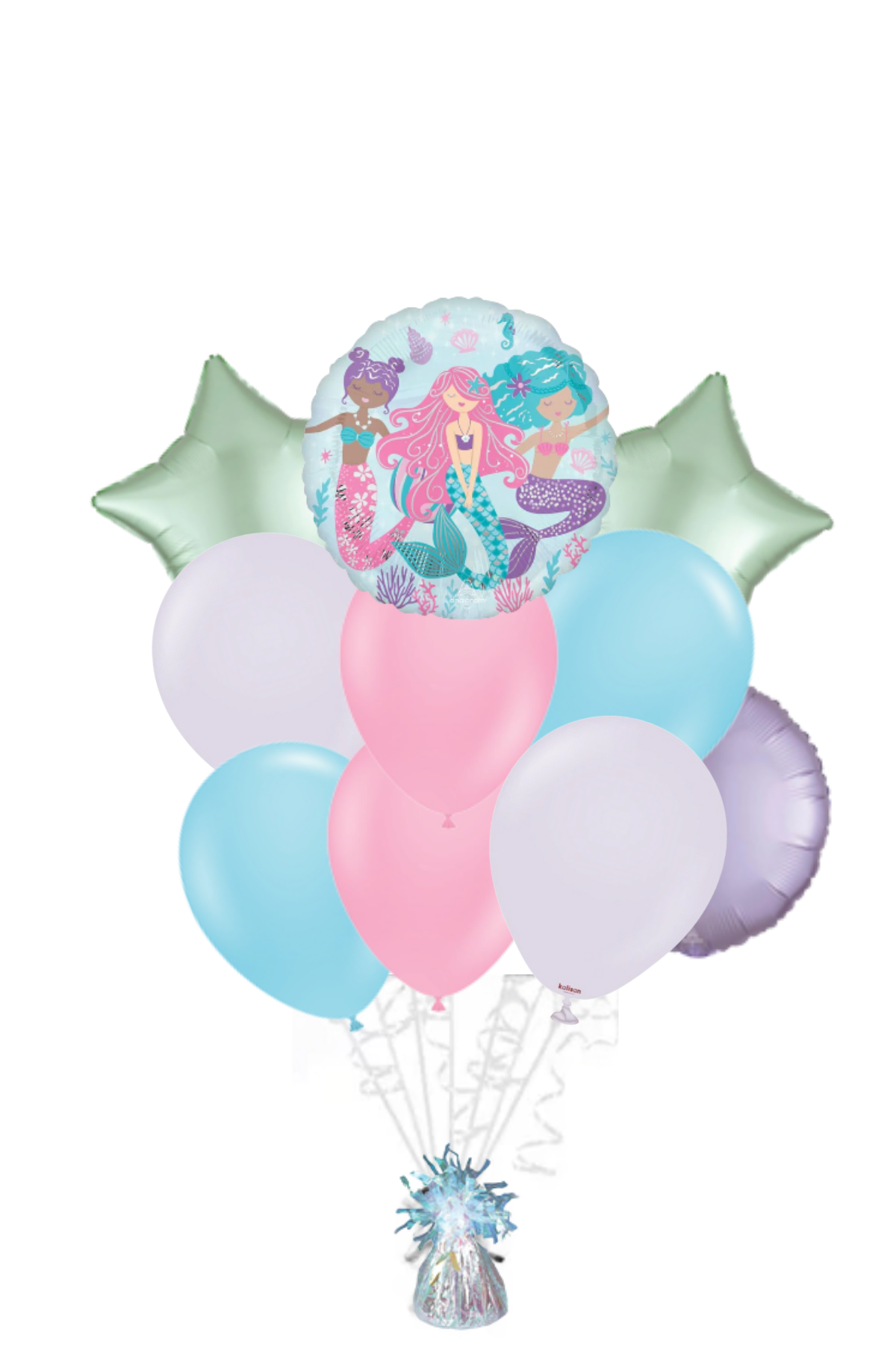 Shimmering Mermaid Balloon Bouquet