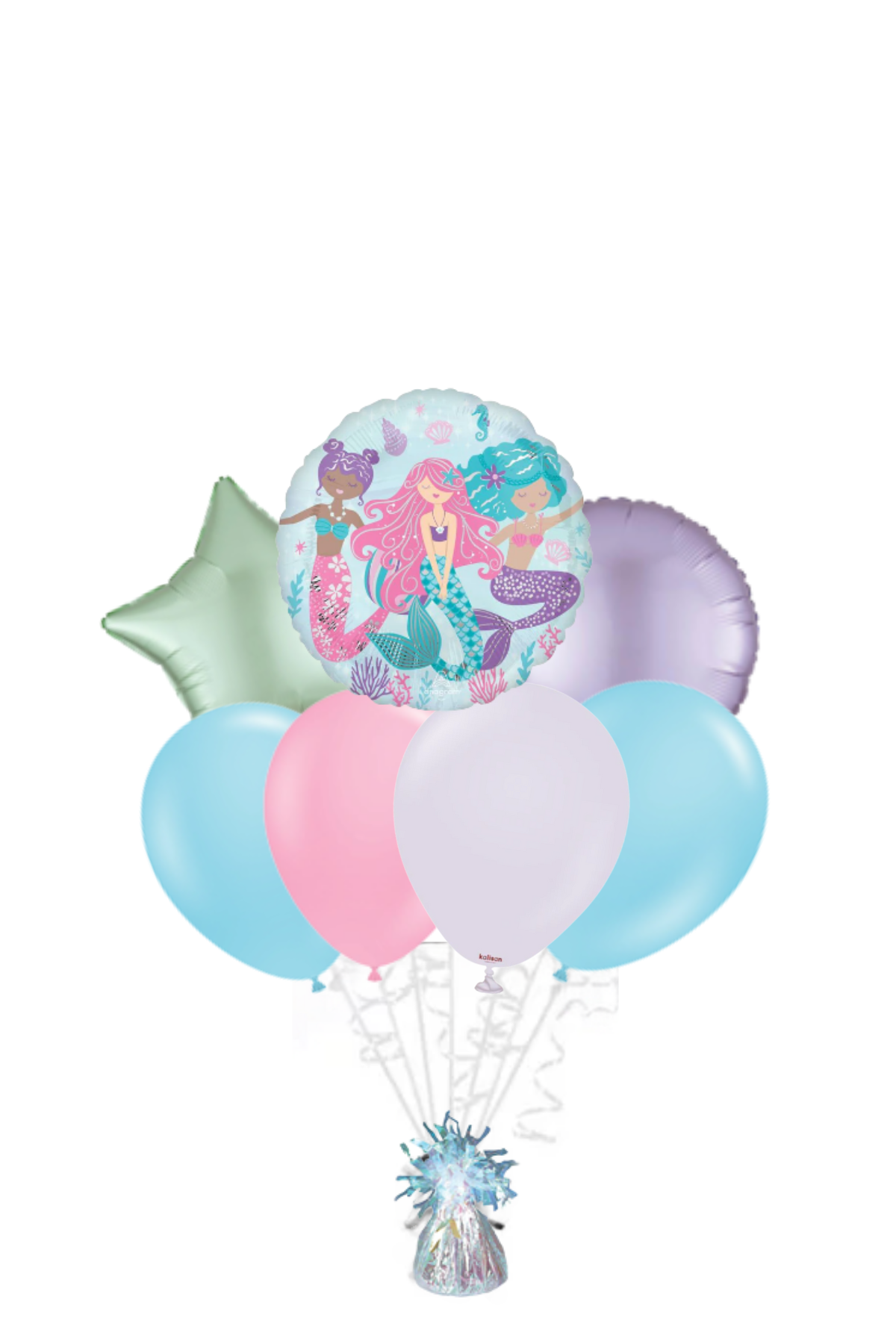 Shimmering Mermaid Balloon Bouquet