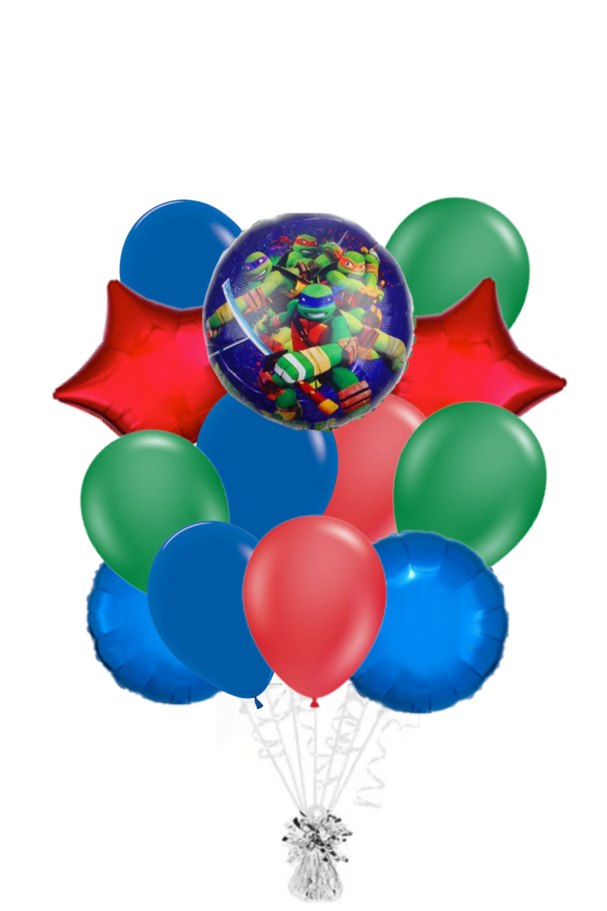 Ninja Turtles Balloon Bouquet
