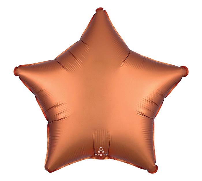 Satin Luxe Amber Standard Foil Balloon