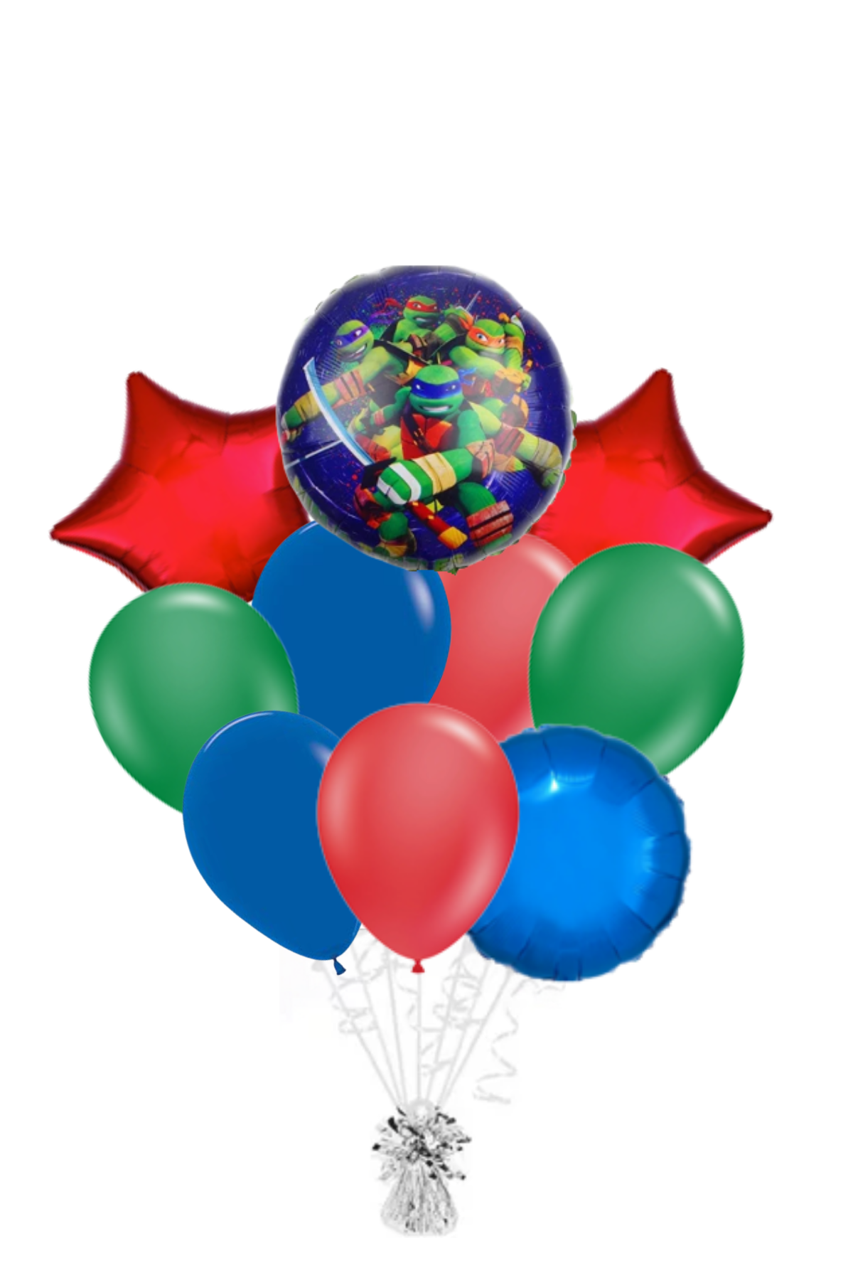 Ninja Turtles Balloon Bouquet