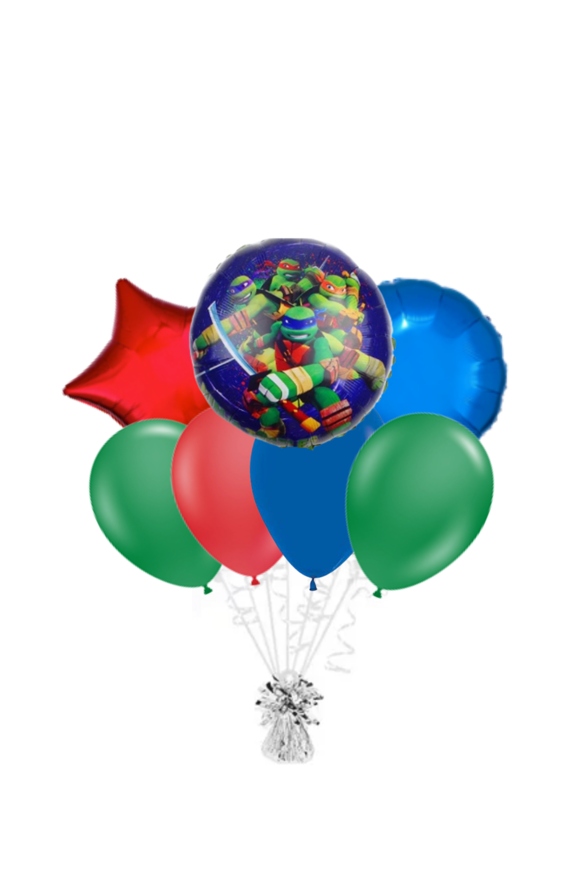 Ninja Turtles Balloon Bouquet