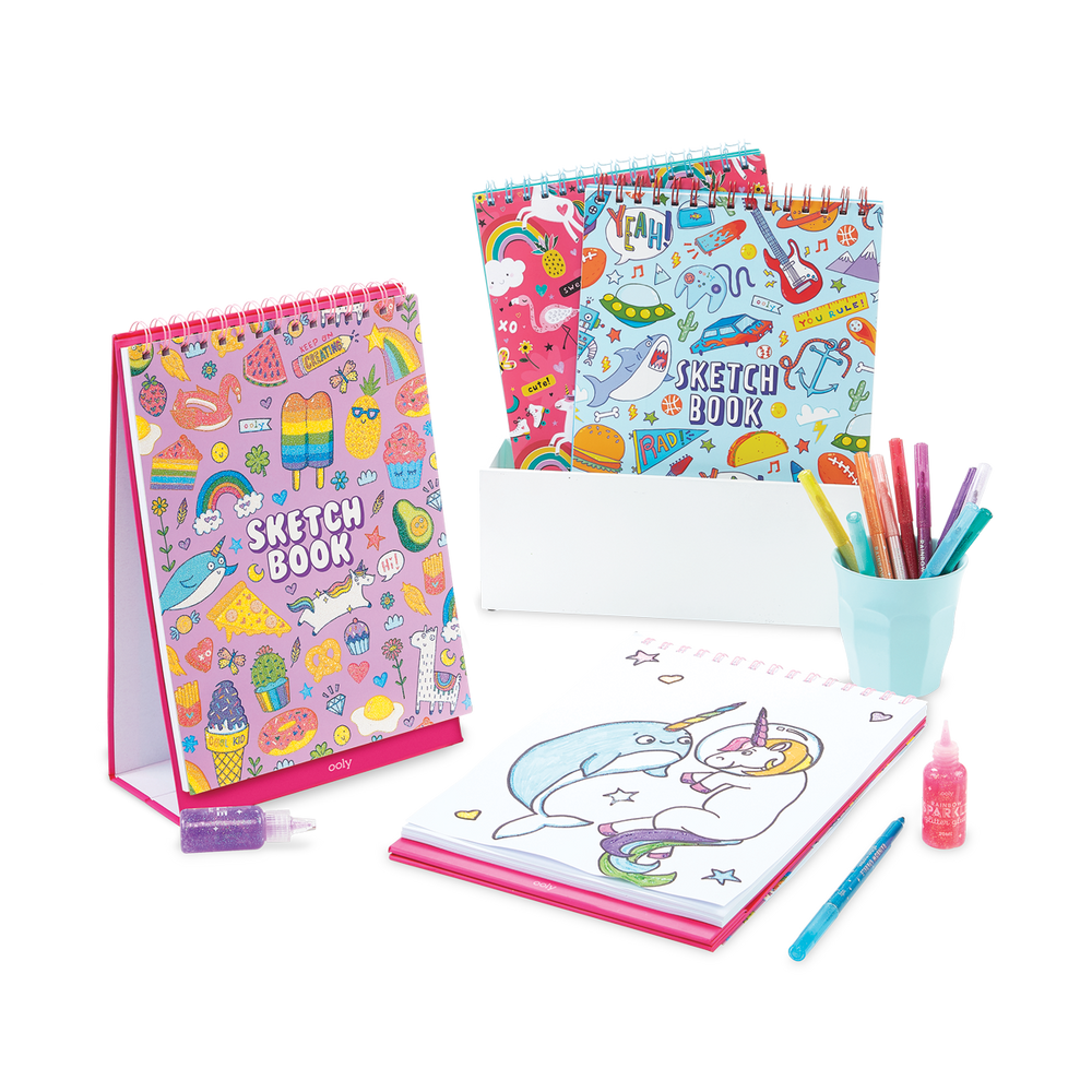 Sketch & Show Standing Sketchbook - Awesome Doodles