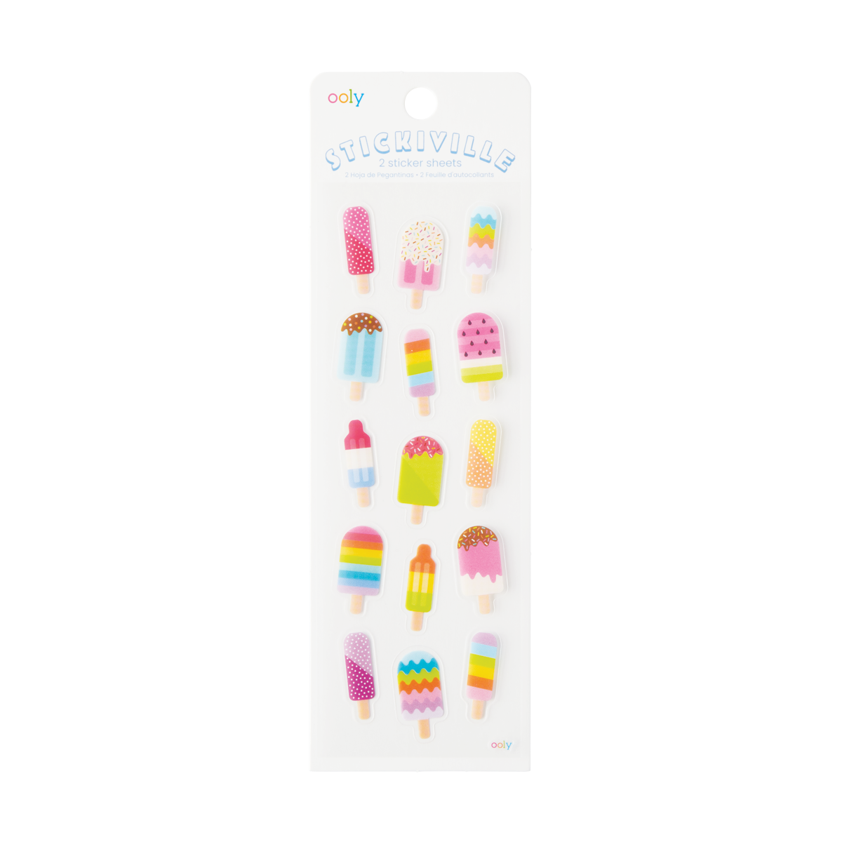 Stickiville Ice Pops Stickers