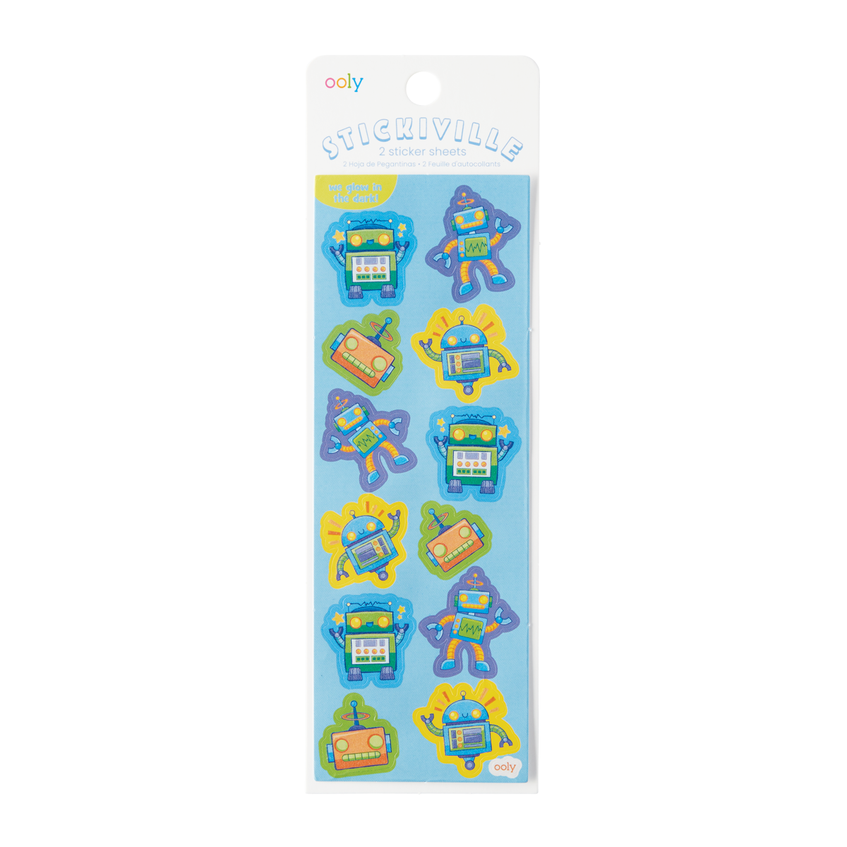 Stickiville Robots Stickers