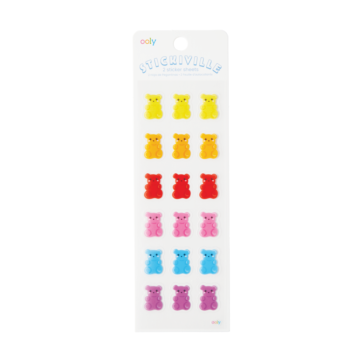 Stickiville Gummy Bears Stickers