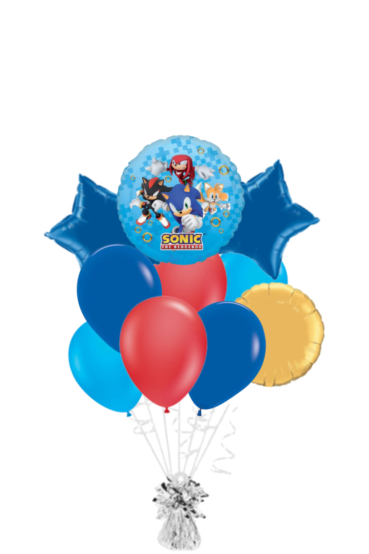 Sonic Balloon Bouquet