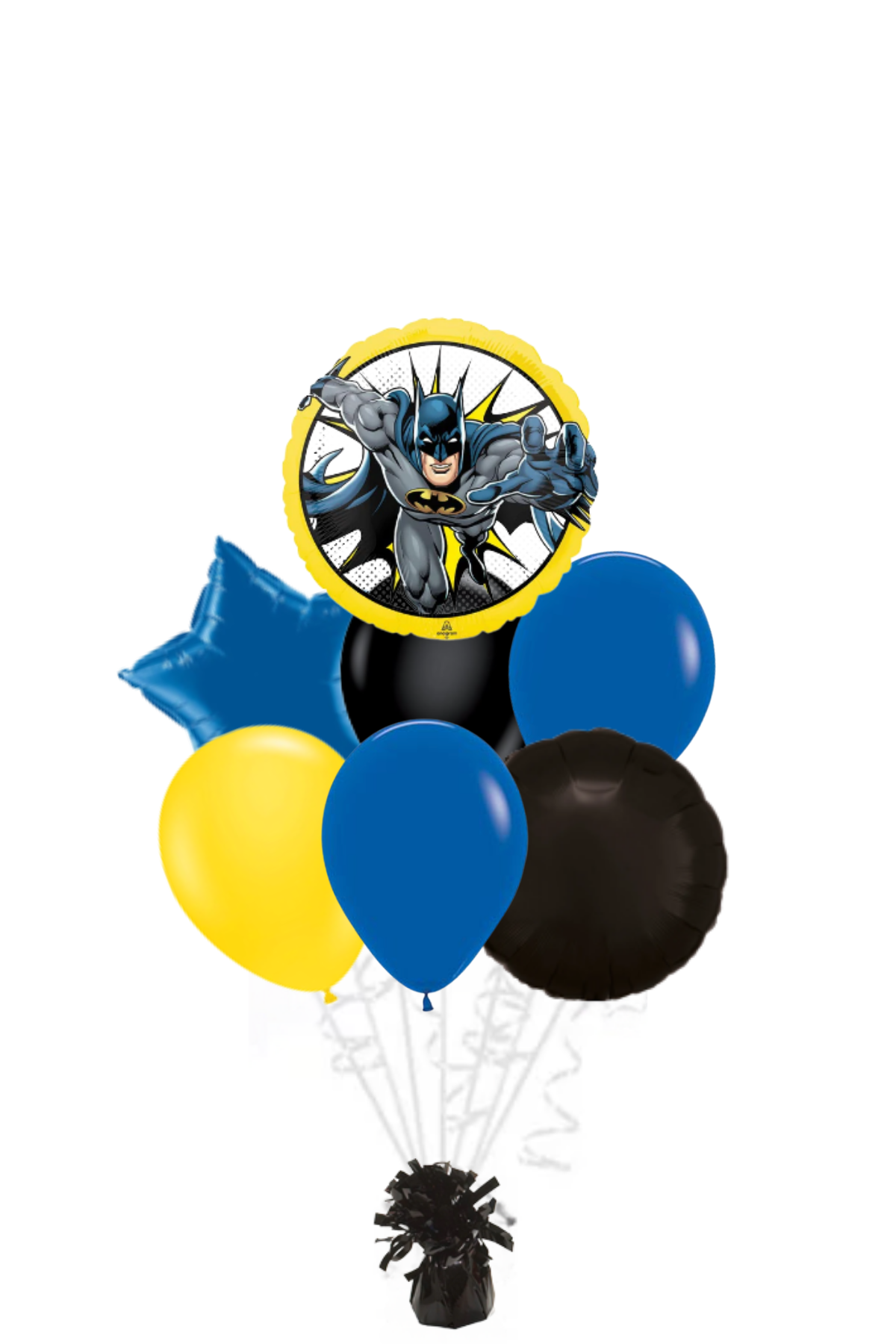 Batman Balloon Bouquet