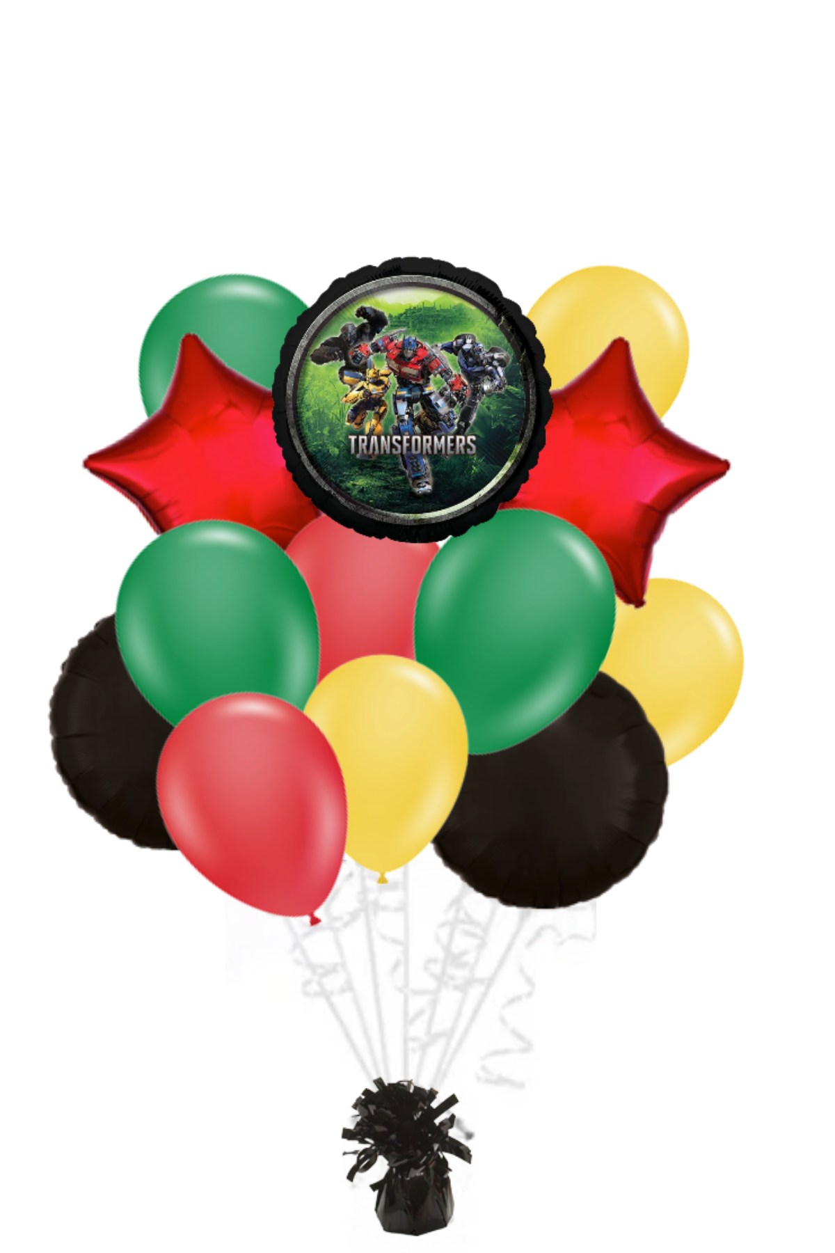 Transformers Balloon Bouquet