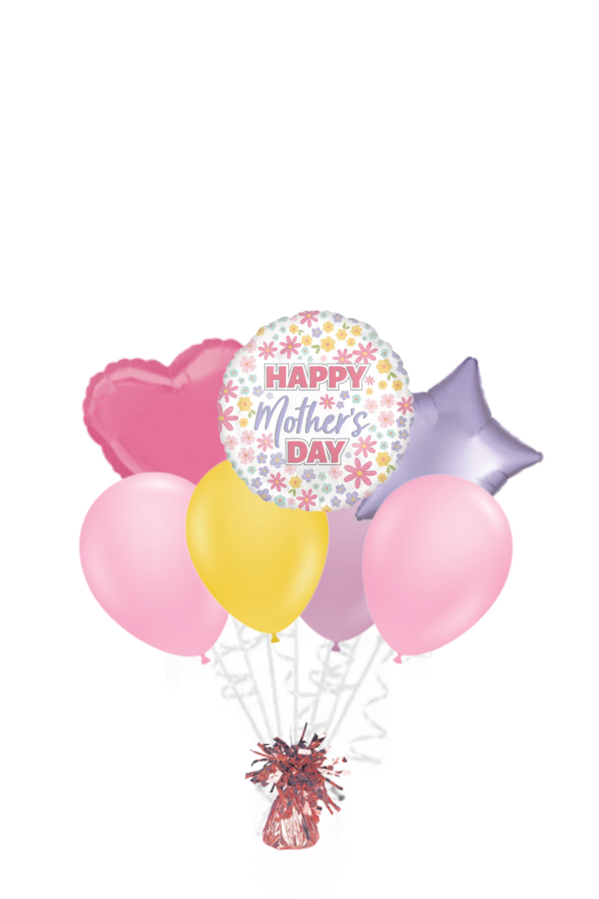 Eggcellent Easter Design Happy Mother's Day Balloon Bouquet