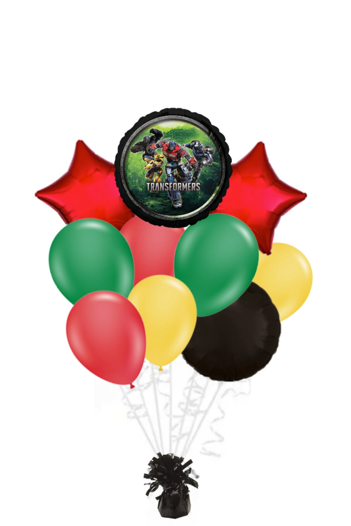 Transformers Balloon Bouquet