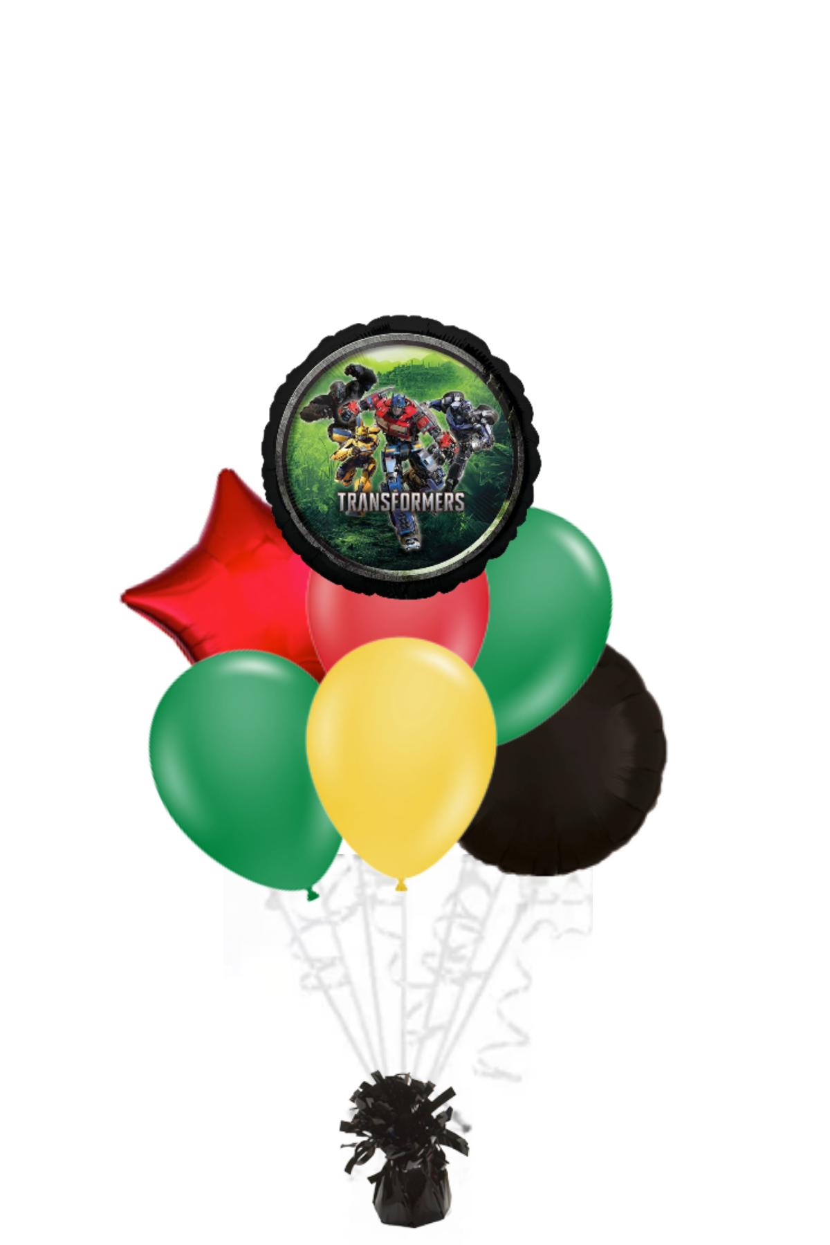 Transformers Balloon Bouquet