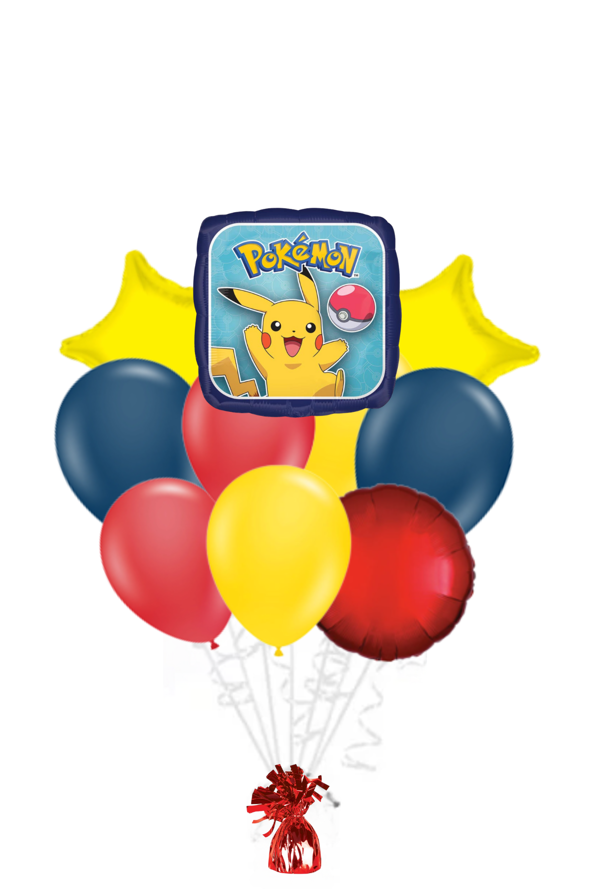 Pikachu Balloon Bouquet