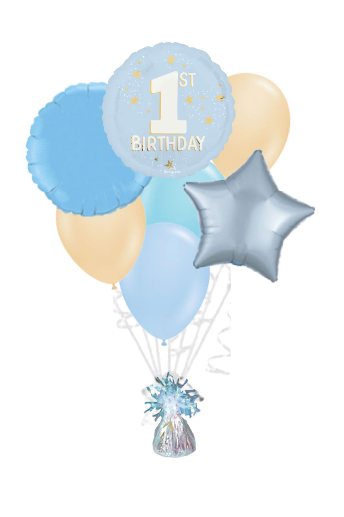 Little Mister One-derful Balloon Bouquet