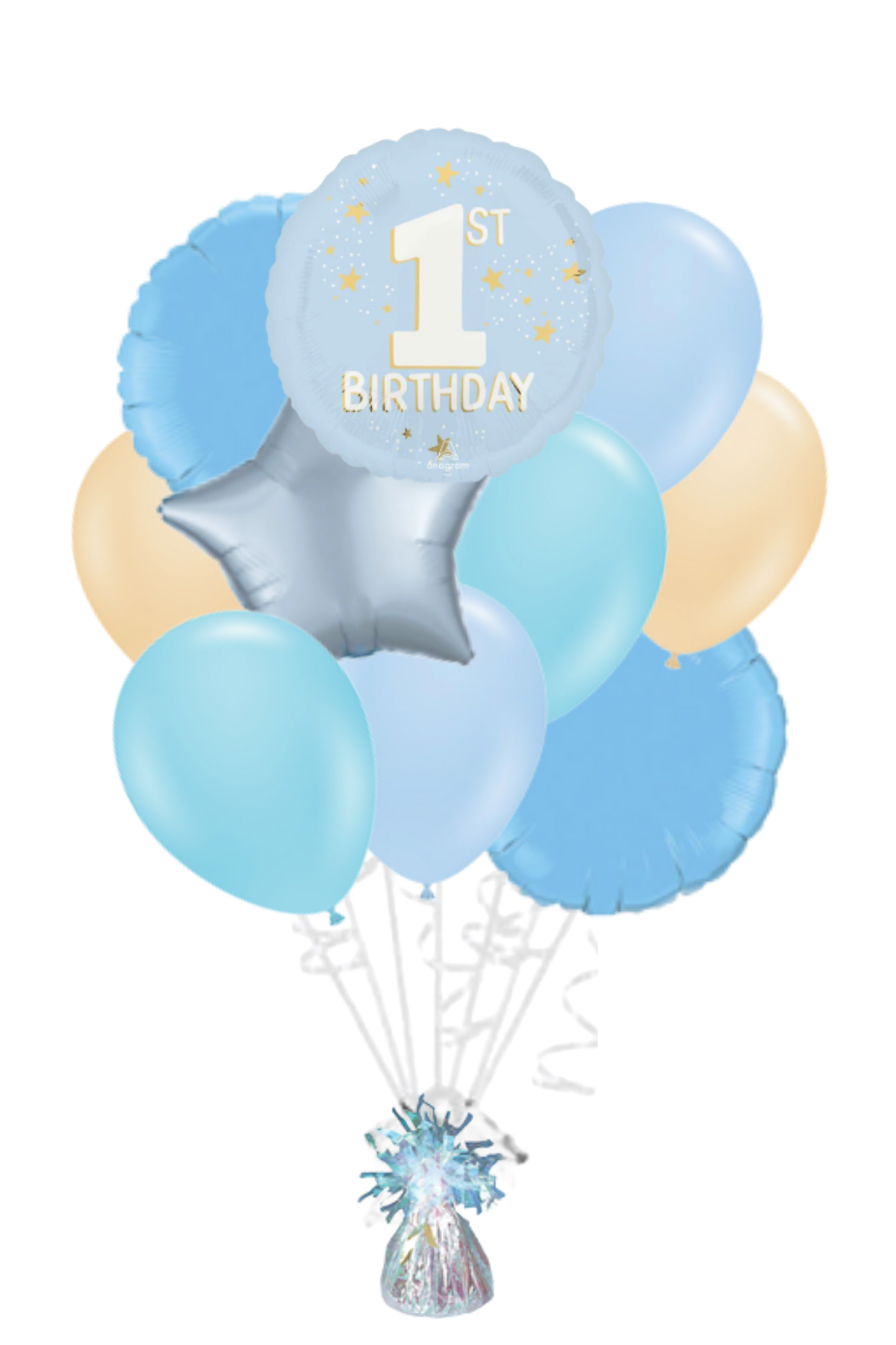 Little Mister One-derful Balloon Bouquet