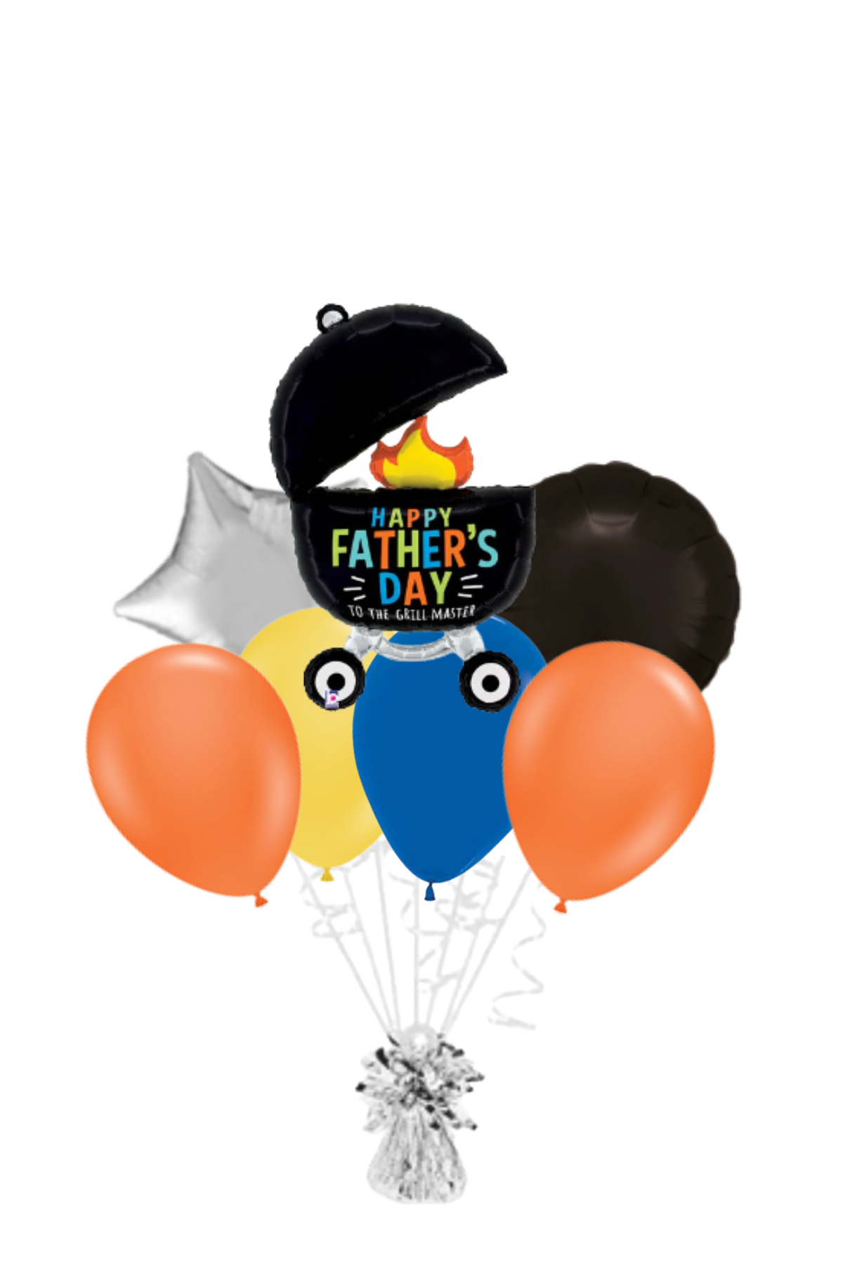 Large Grill Master Father's Day Balloon Bouquet