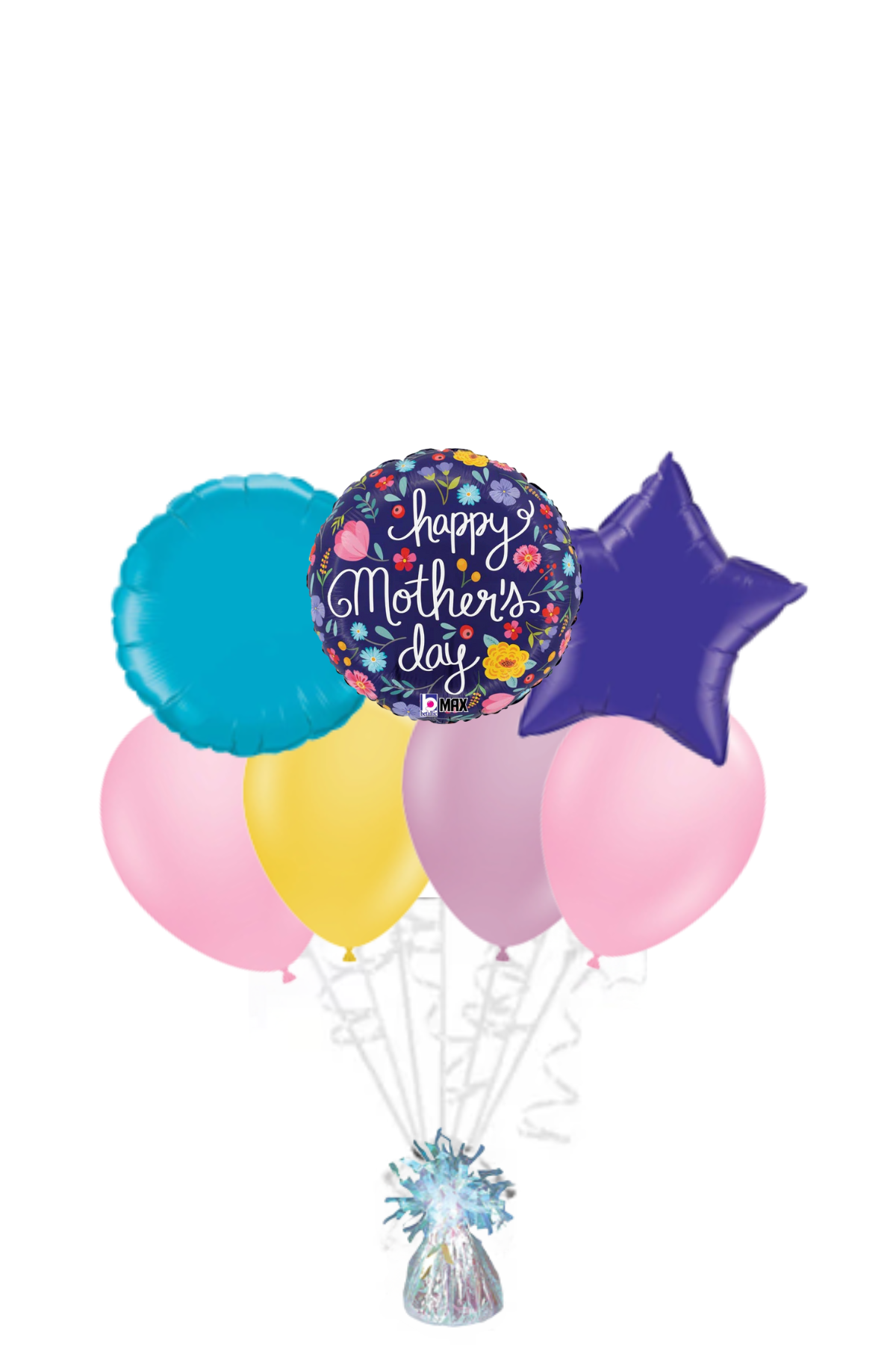 Folk Floral Happy Mother's Day Balloon Bouquet