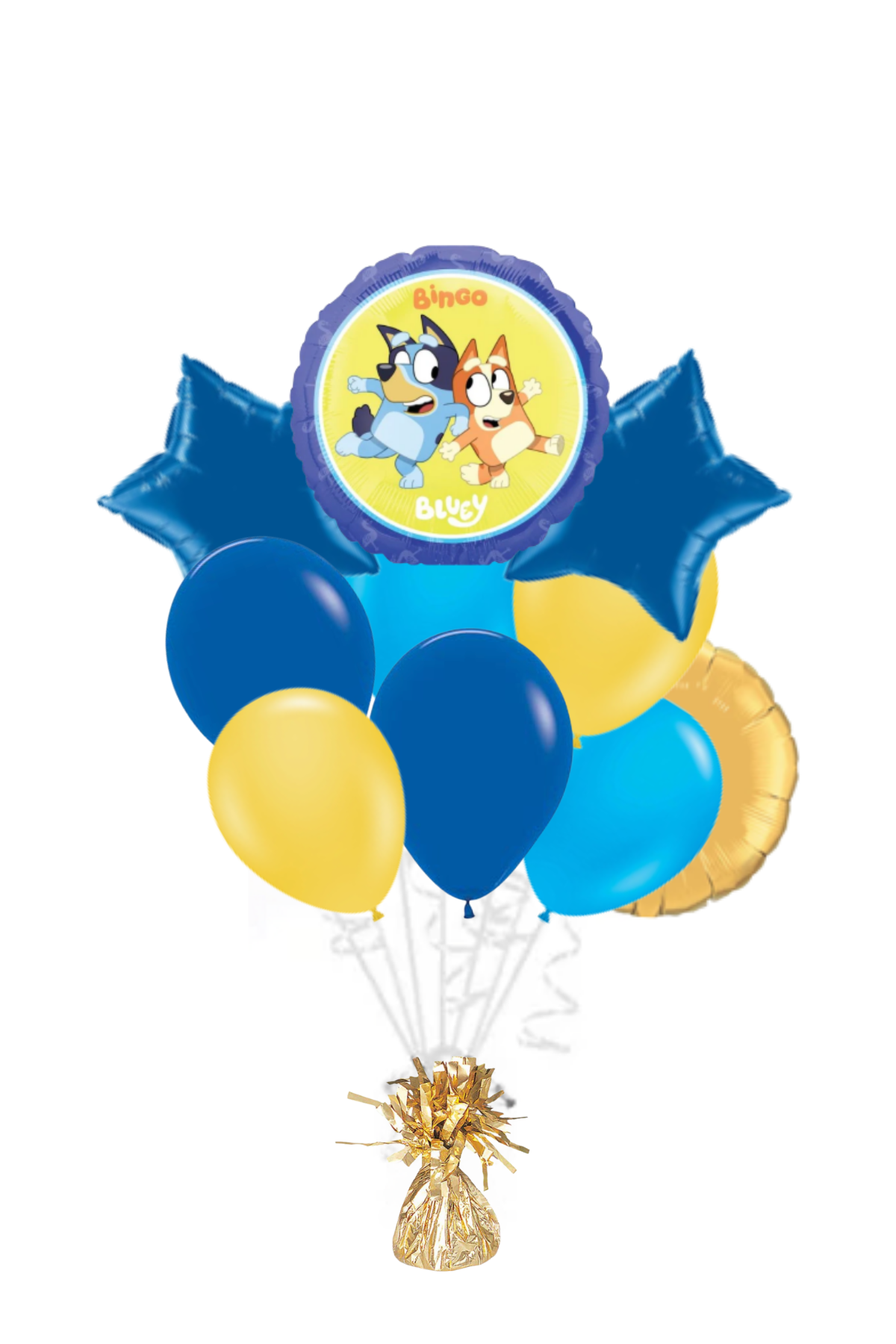Bluey & Bingo Balloon Bouquet