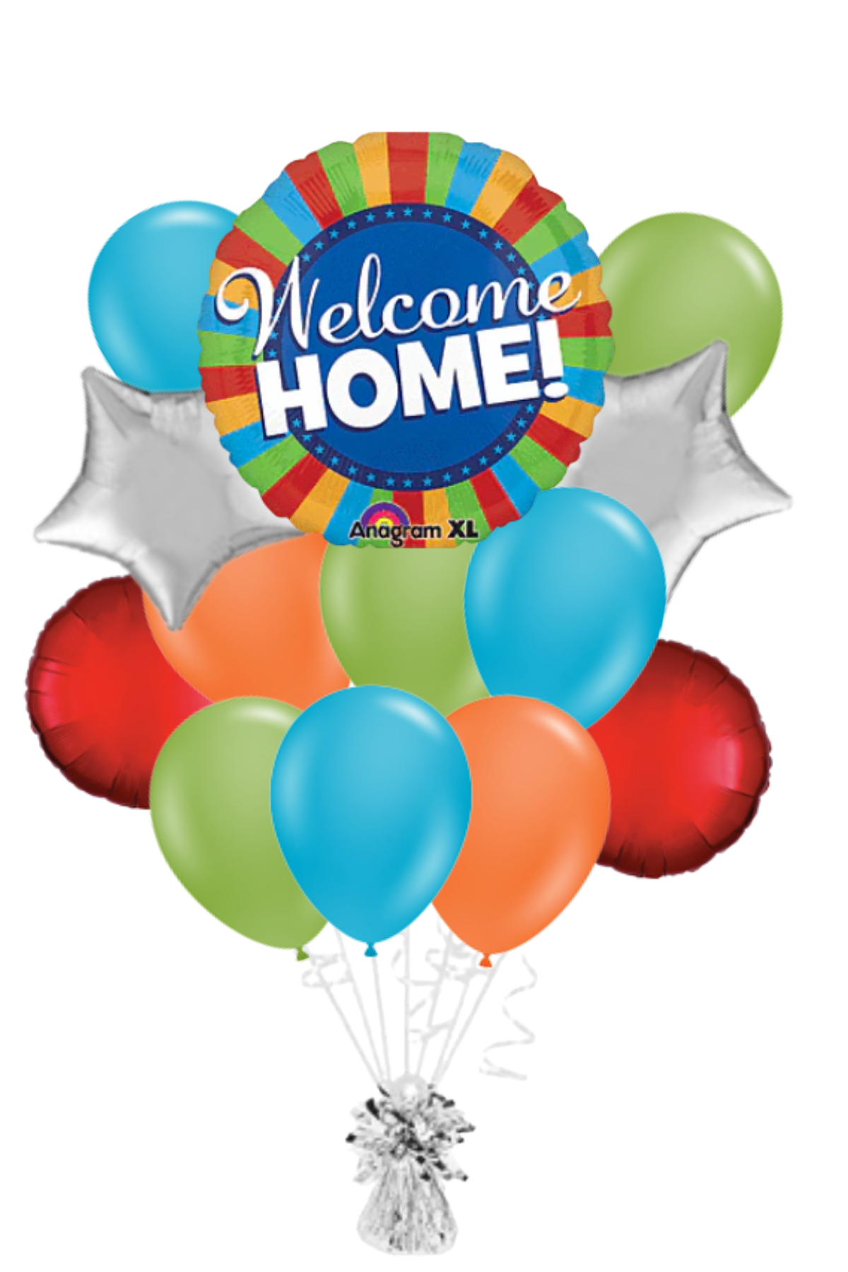 Jumbo Welcome Home Blitz Balloon Bouquet