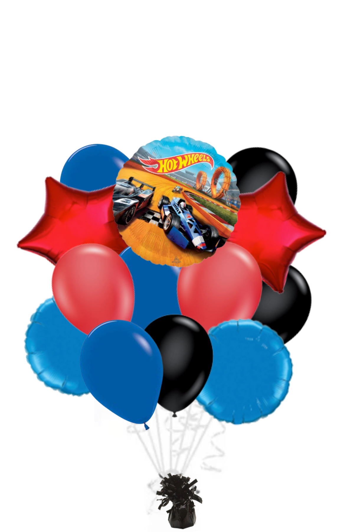 Hot Wheels Balloon Bouquet