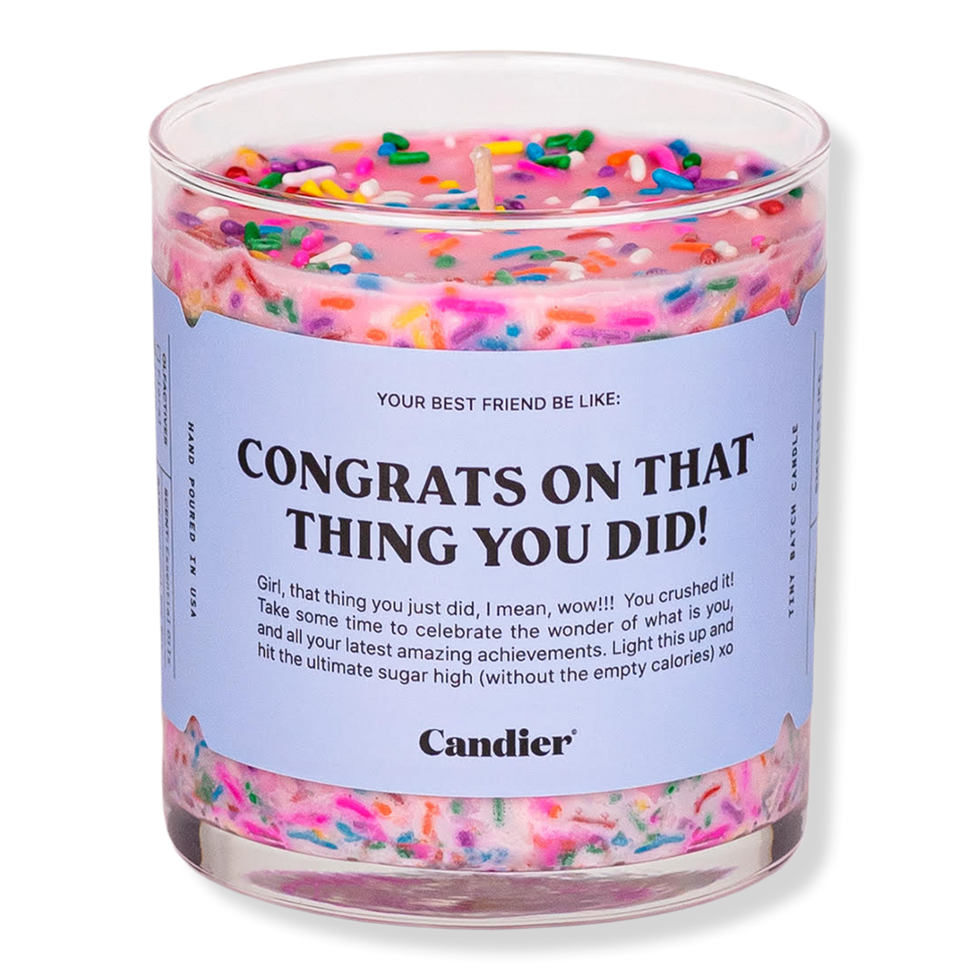Congrats On That Thing You Did! Candle