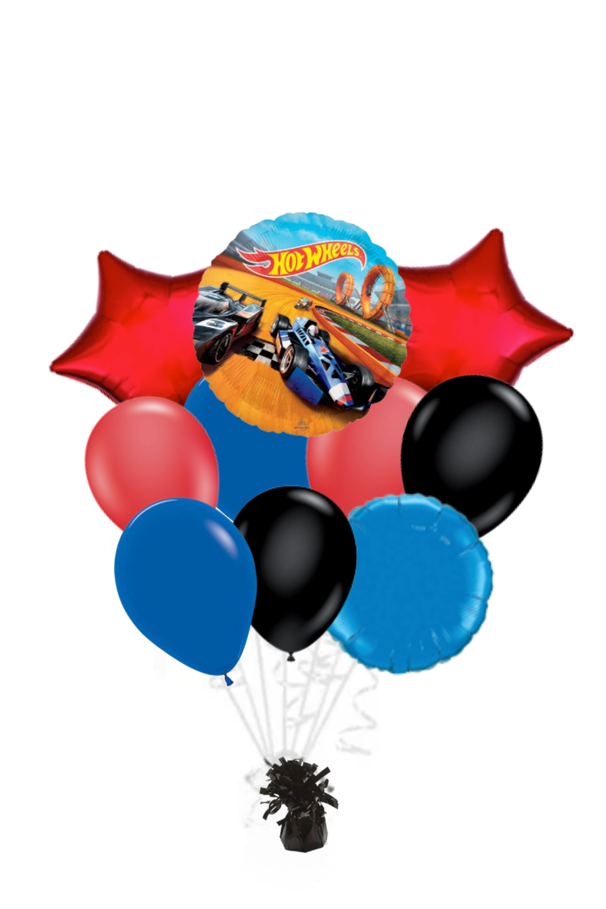 Hot Wheels Balloon Bouquet