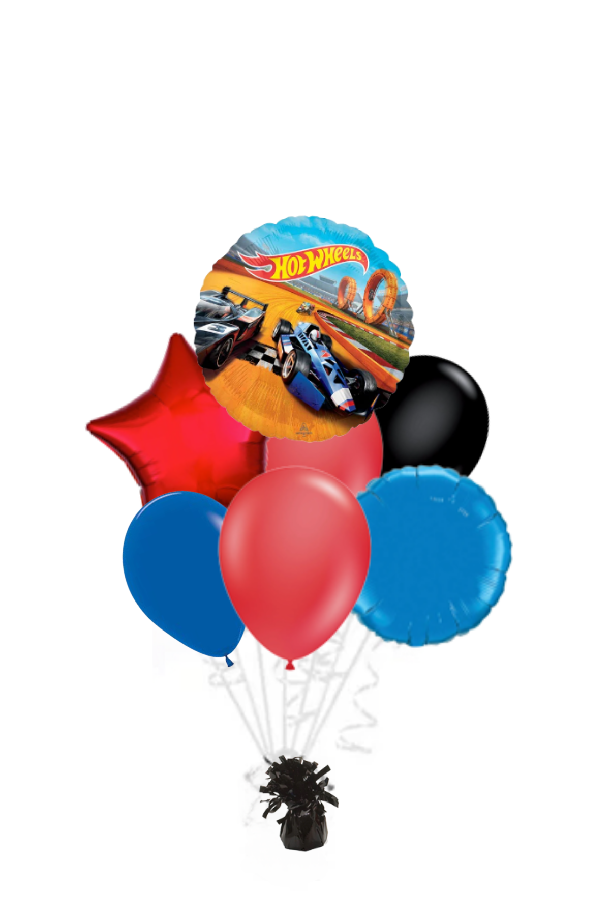 Hot Wheels Balloon Bouquet