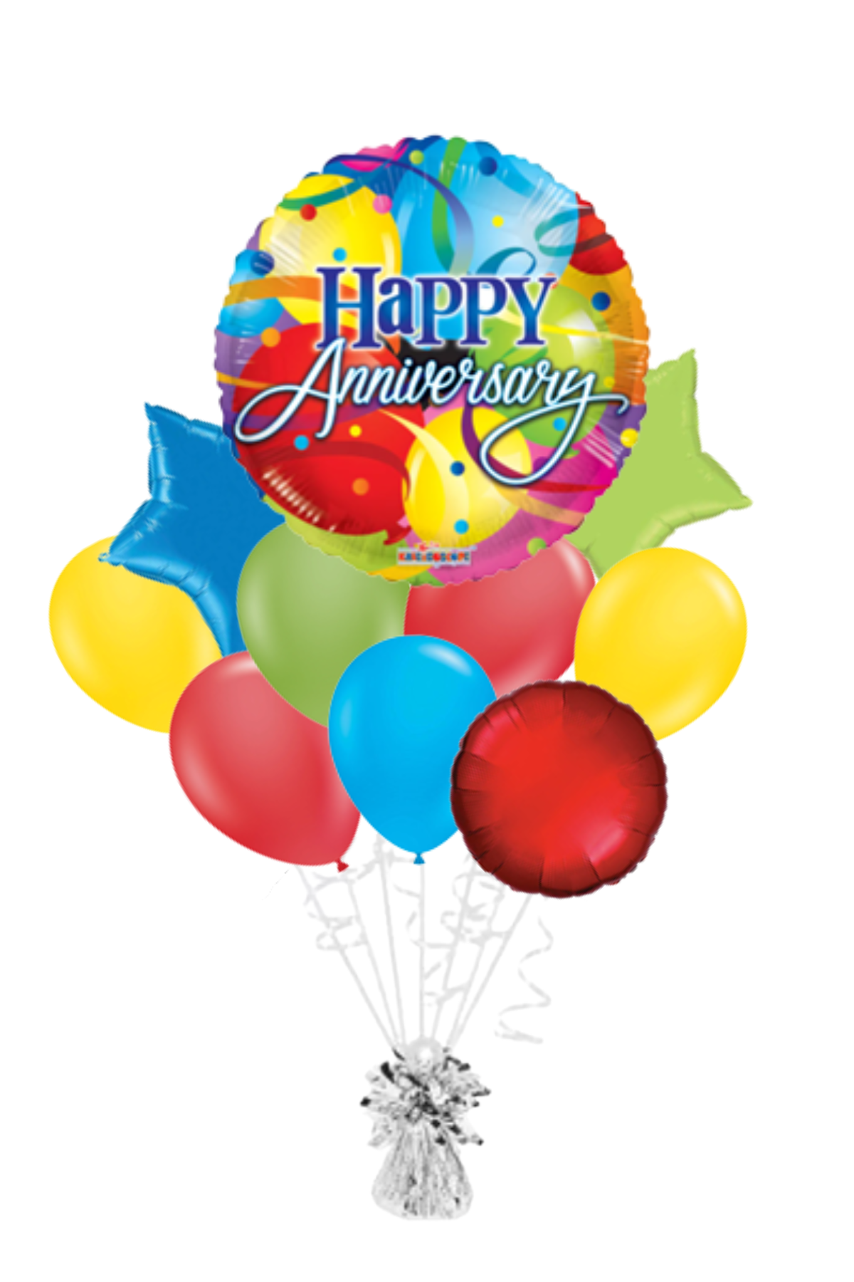 Jumbo Happy Anniversary Balloon Bouquet