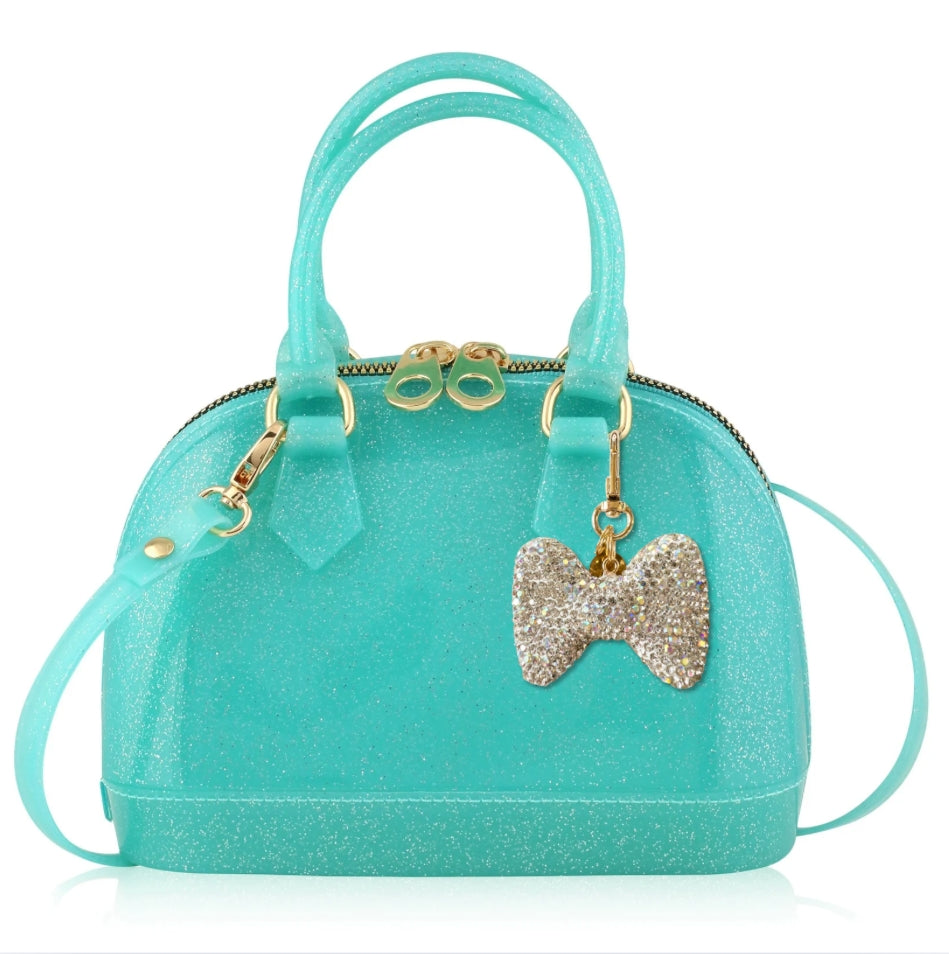 Cate Aqua Sparkle Purse: Charming Edition - Closer to Heaven