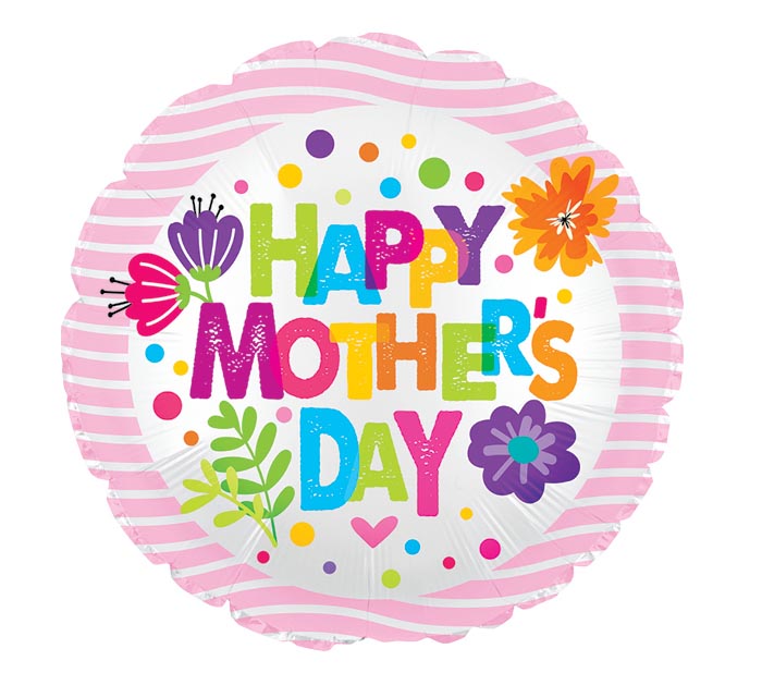 Happy Mother's Day Dancing Letters Balloon