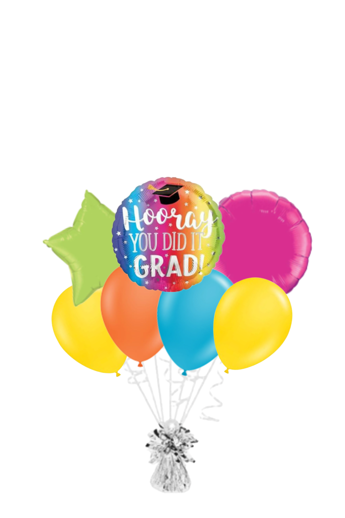 Hooray You Did It Graduation Balloon Bouquet