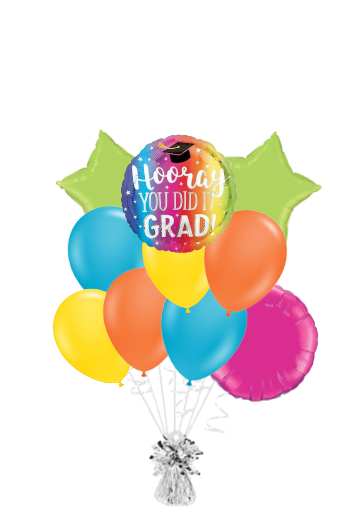 Hooray You Did It Graduation Balloon Bouquet