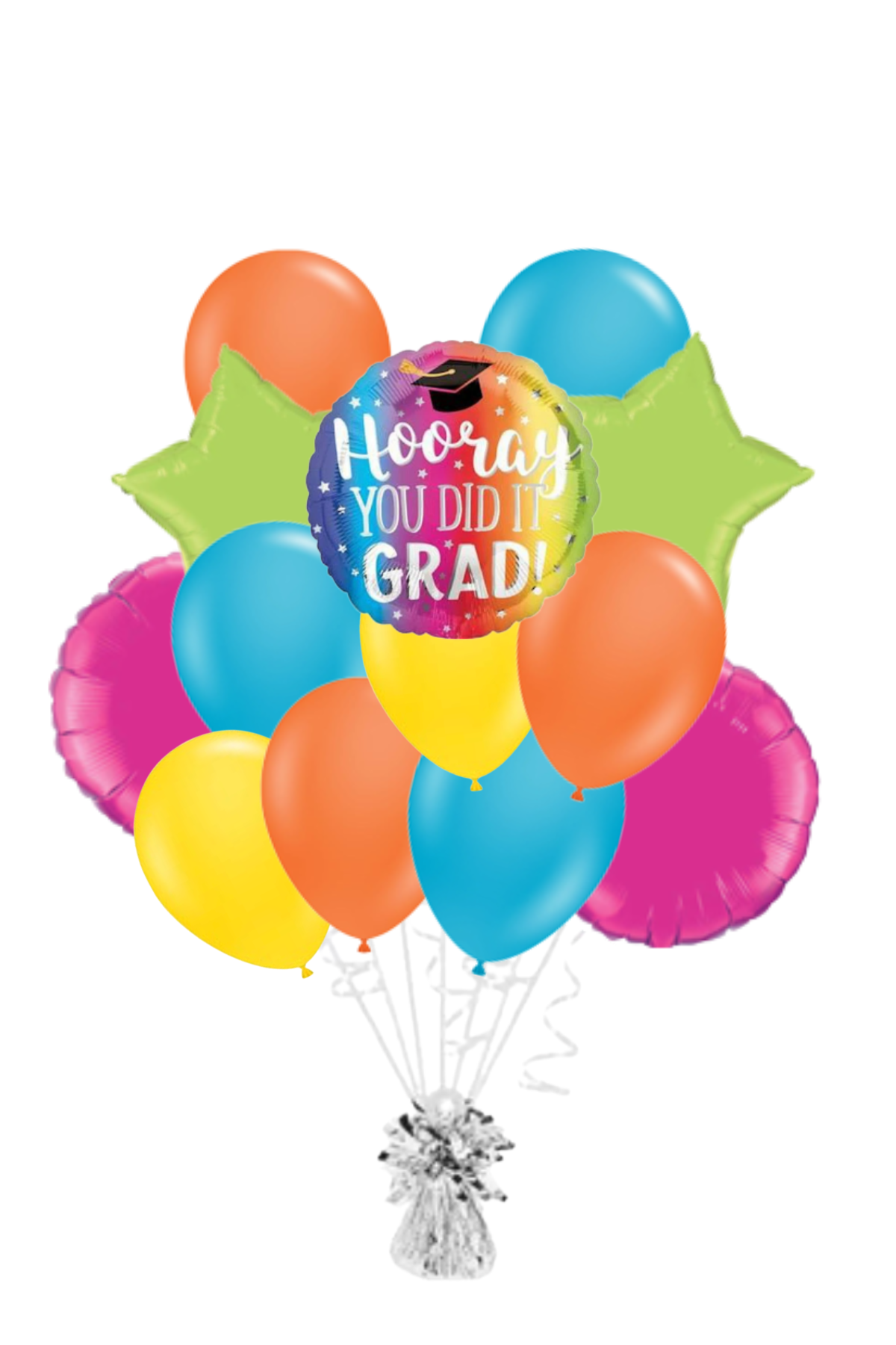 Hooray You Did It Graduation Balloon Bouquet