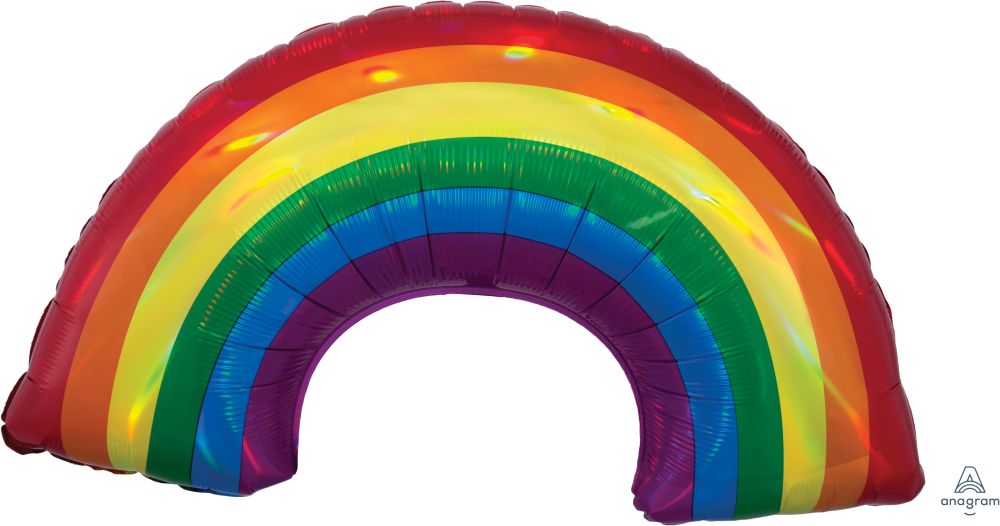 Iridescent Rainbow Balloon