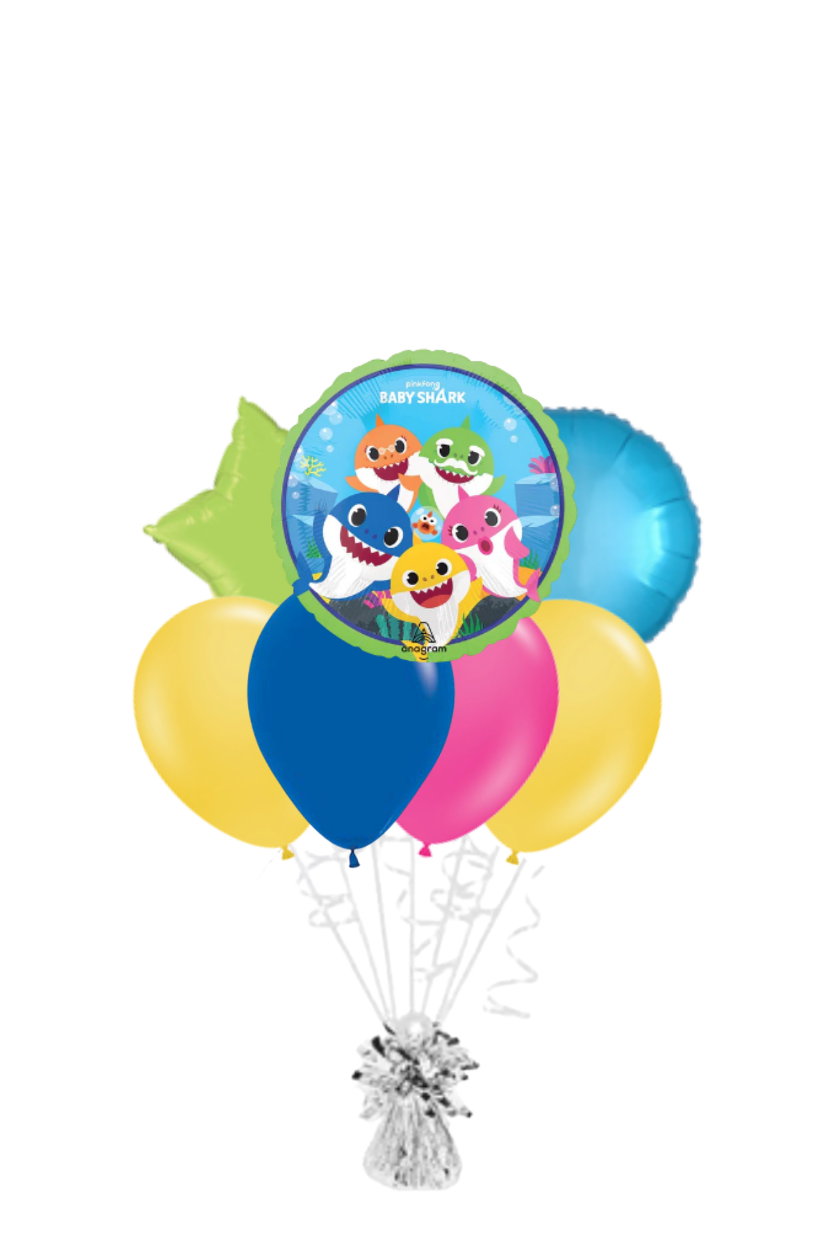 Baby Shark Balloon Bouquet