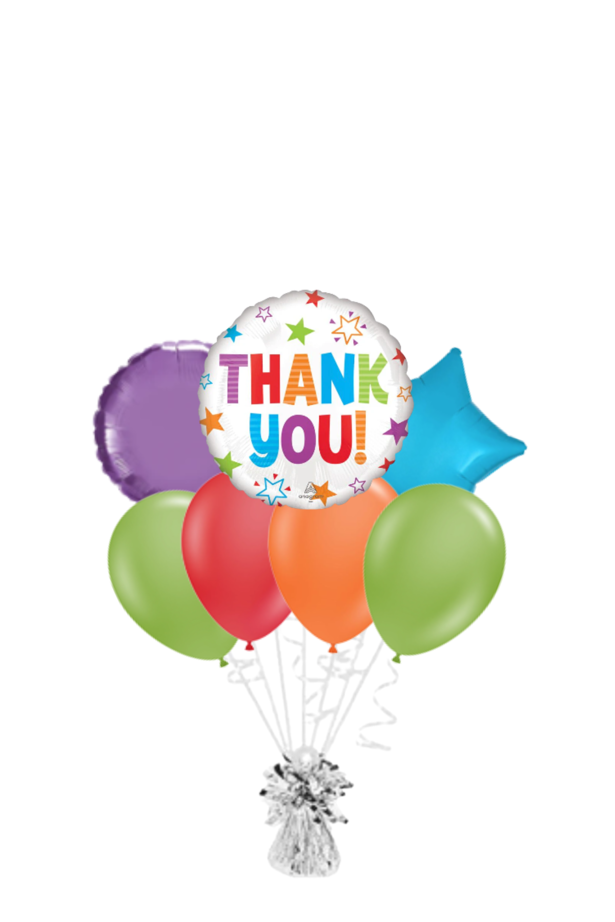 Stars Thank You Balloon Bouquet