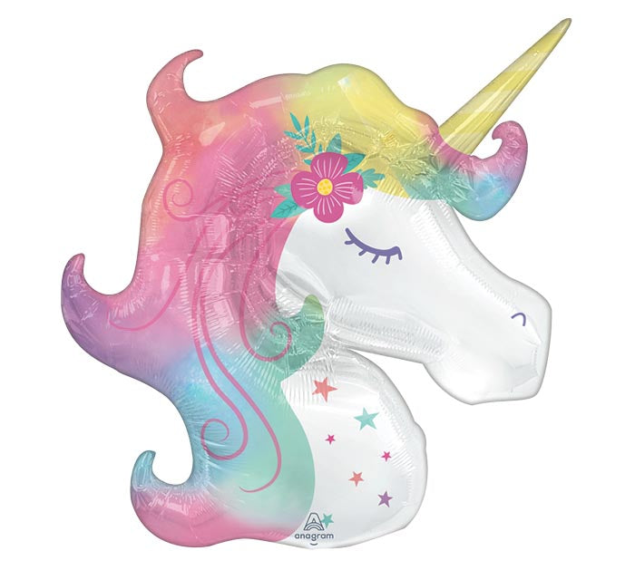 Enchanted Unicorn Head Balloon