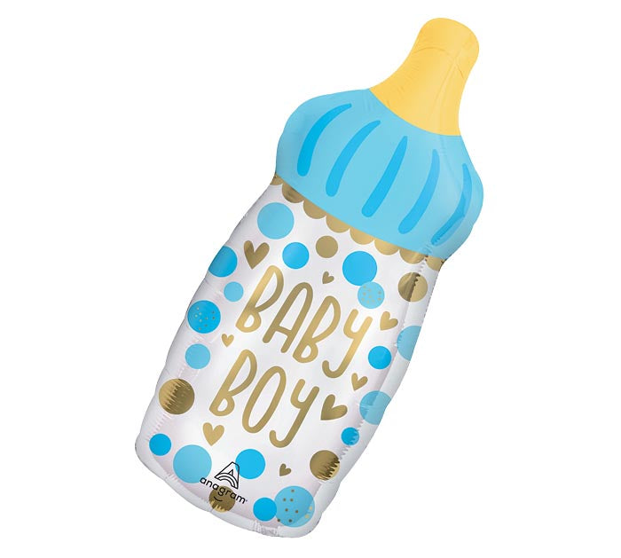 Baby Boy Bottle Balloon