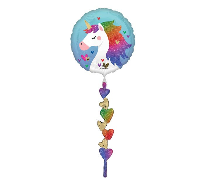 Rainbow Unicorn Tail Airwalker Balloon
