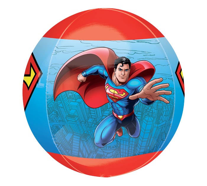 Superman 2025 Orbz Balloon