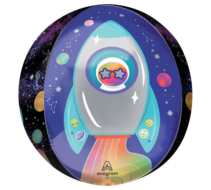 Outer Space Orbz Balloon
