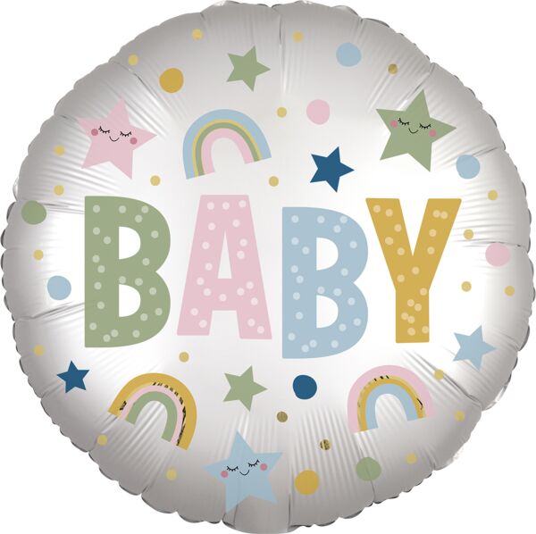 Satin Natural Baby Balloon