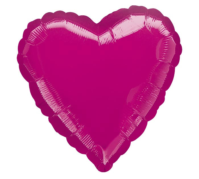 Metallic Fuchsia Pink Standard Foil Balloon