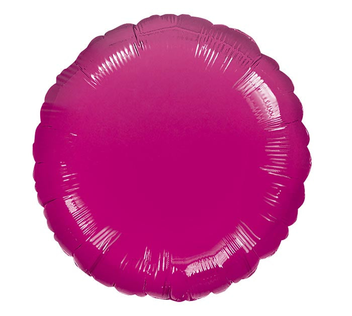 Metallic Fuchsia Pink Standard Foil Balloon