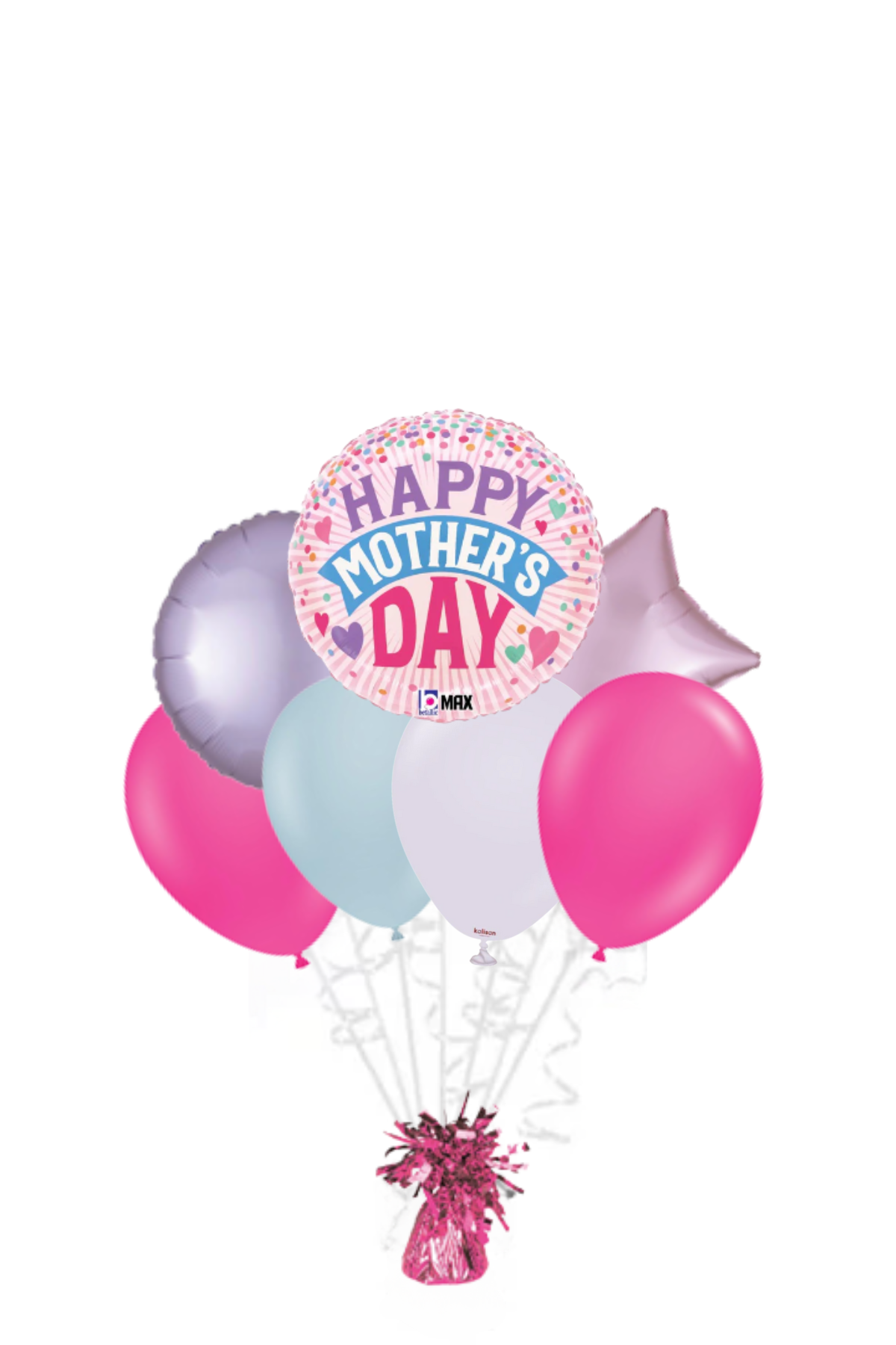 Sweet Hearts Happy Mother's Day Balloon Bouquet