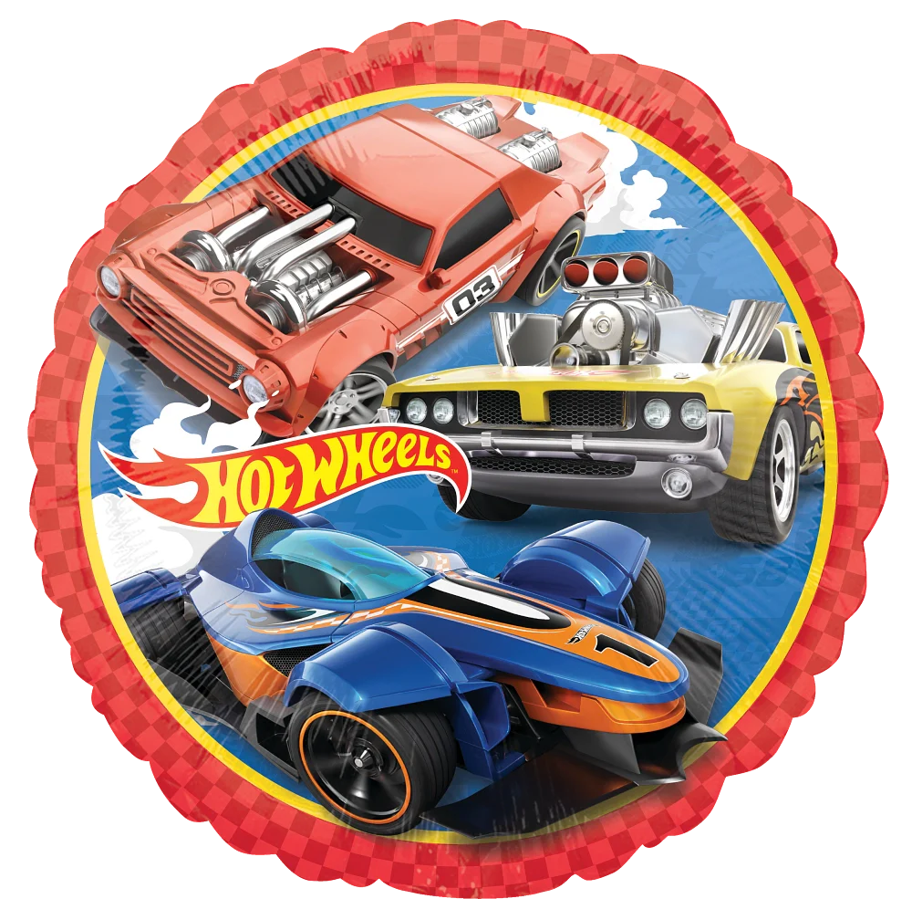 Hot Wheels Let's Race Foil Balloon