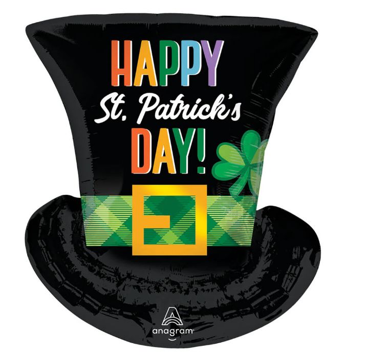 St. Patrick's Day Top Hat Balloon